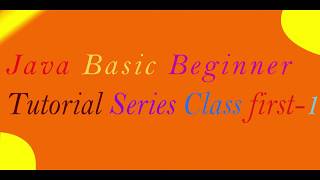 java tutorial for beginner