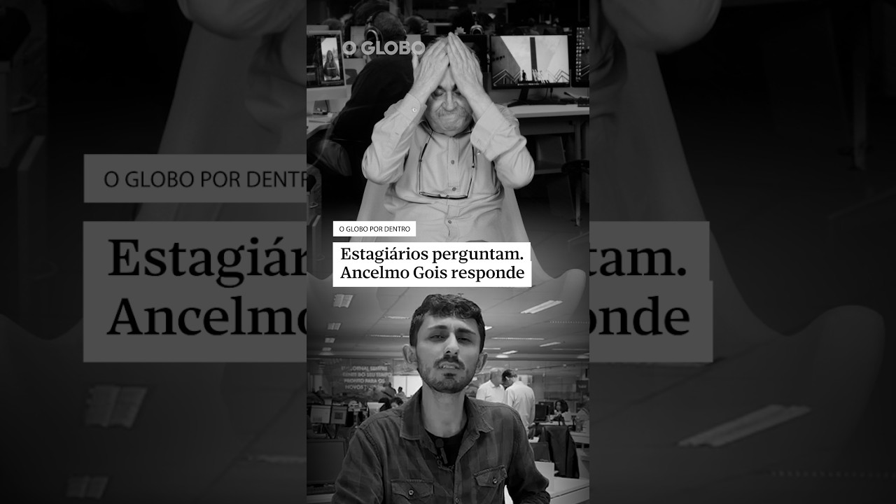 Estagiários perguntam. Ancelmo Gois responde
