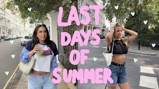 LAST DAYS OF SUMMER! | vlog | Sophia and Cinzia | ad