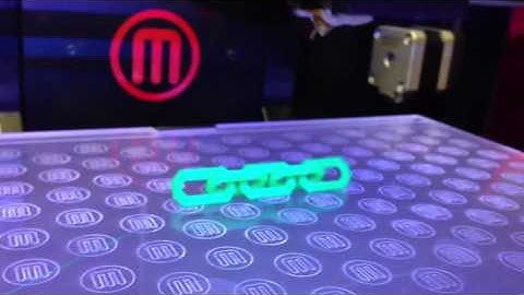 Makerbot Replicator 2 - chain test