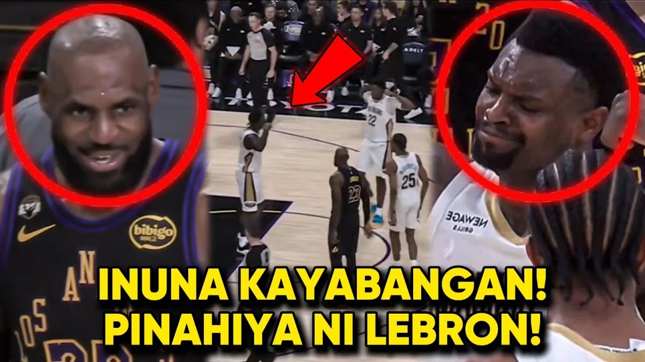 GRABE! NAPAKATINDING COMEBACK WIN NG LAKERS! TODO FLEX SI ZION INUNA KAYABANGAN, NATALO PA TULOY!