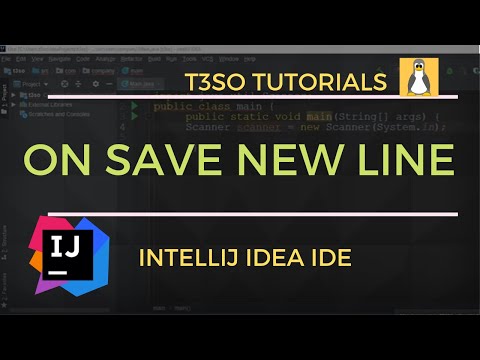 How to Enable On save new line added to end of file in IntelliJ IDEA