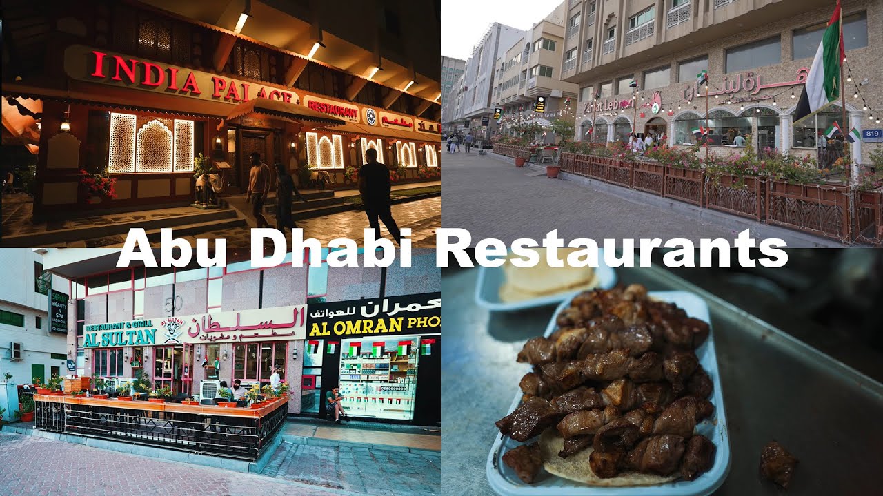 Abu Dhabi city Budgeted and best Restaurants uae