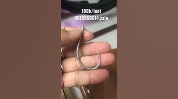 Lưỡi Câu Kéo, Lưỡi Câu Rùa Lai, Lưỡi Câu Cà Mau, Anh Bảy Thép, #shorts