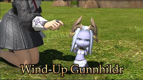 FFXIV: Wind-Up Gunnhildr Minion