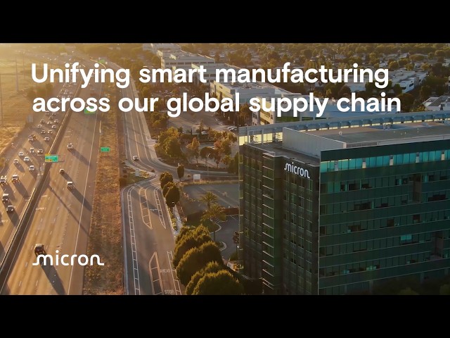 Smart manufacturing at scale: how Micron connects a global memory network | Micron Technology