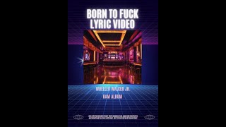Miniatura de vídeo de "Wheeler Walker Jr - Born to Fuck Lyric Video"