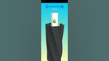 Stack ball game////3D game///#gaming #stackball ///#short