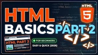 Famous basics of html (part 2) Net Worth