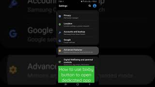 How to use bixby button to open dedicated app | Samsung Galaxy series✅ screenshot 2