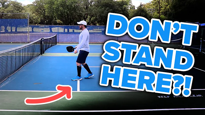 The pickleball kitchen rule (non-volley zone) COMPLETELY explained