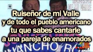 Video thumbnail of "Ruiseñor de mi Valle-  Jorge Oñate (Con Letra HD) Ay Hombe!!!"