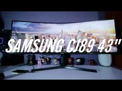 Monitor curvo ultrapanorámico Samsung LC49J890 49'' 144Hz - Monitor LED