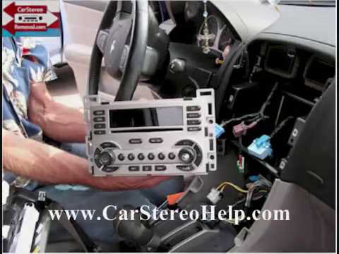 Chevrolet Equinox Car Radio Removal