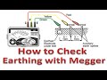 How to check earthing with megger 2020  grounding testing megger