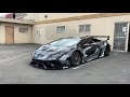 Lamborghini Hurrican wide body custom wrap