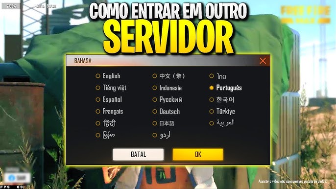 Garena Free Fire - Inscrições para o Servidor Avançado no ar! Teste as  novidades antes de entrar no jogo 😎 Entre no link e inscreva-se!   Fica esperto no recado: As recompensas