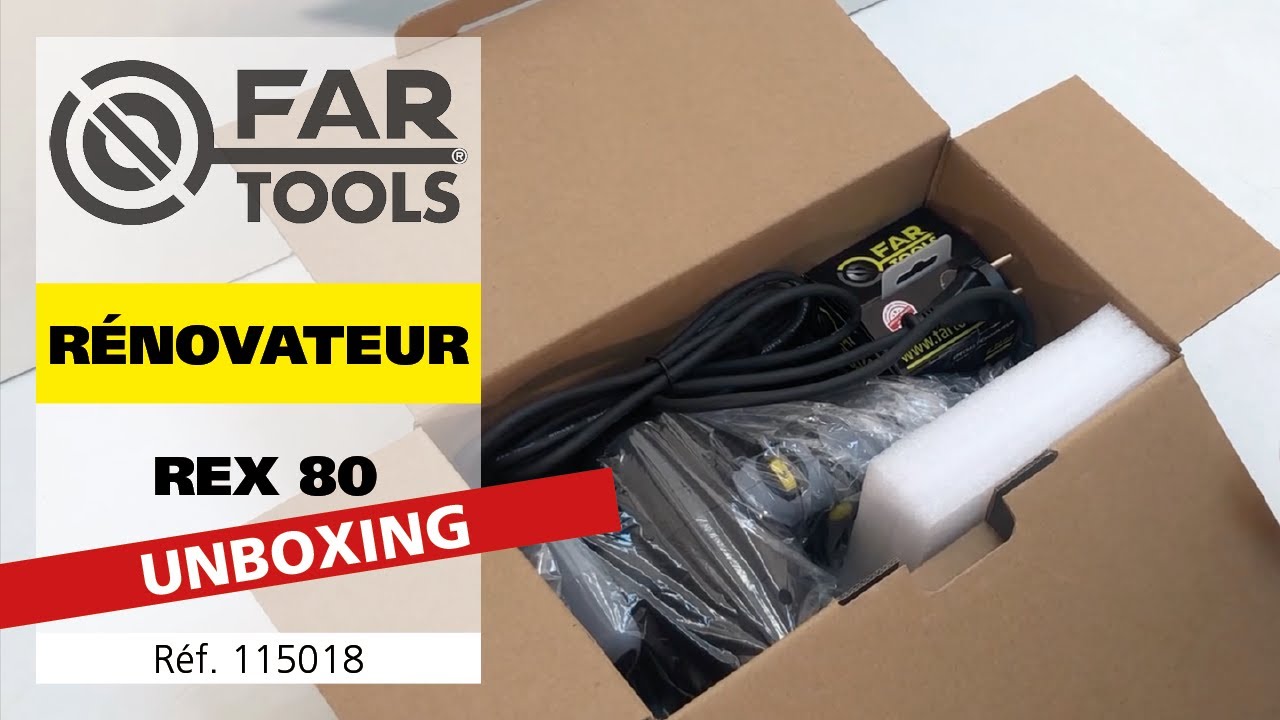 Renovateur Rex80 Fartools Unboxing Youtube