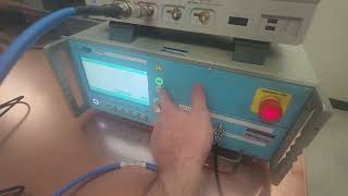 MIL-STD-461 CS115 Test Setup with EMC Partner MG3 Transient Generator
