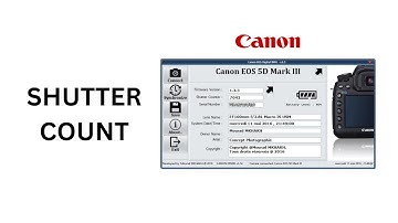 HOW TO CHECK CANON SHUTTER COUNT (Canon 6D)