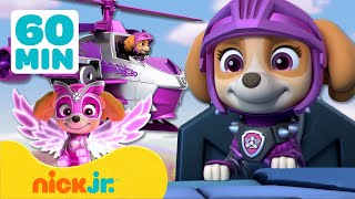 PAW Patrol | Skye's beste helikopter- en jetpack-reddingsacties! | 1 uur | Nick Jr. Nederlands