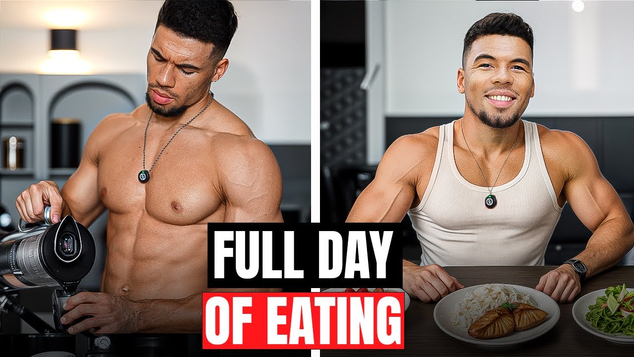 Full Day Of Eating - Muskelaufbau und Fettverbrennung! | Kelvinfiti