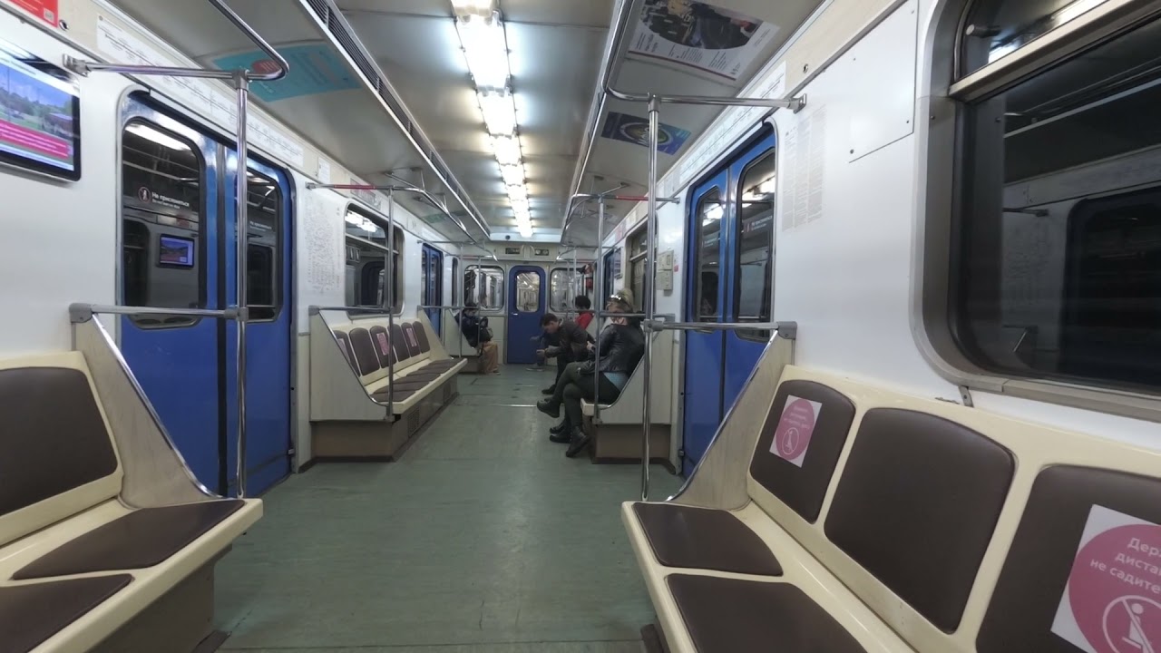 Звук метро в Москве