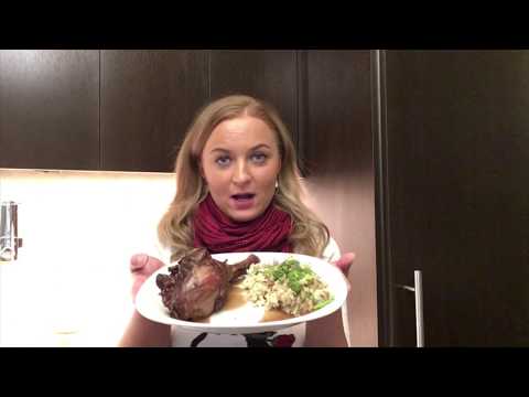 Wine-Braised Turkey Legs and Dijon Mustard Mash