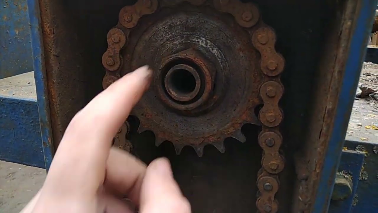 Саморобна фреза після пяти років експлуатації з моста Москвіча 1.2 м.