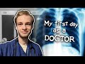 My First Day As A Doctor! | UK Junior Doctor Vlog