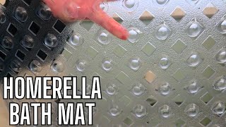 Homerella Bath Mat with drying hooks