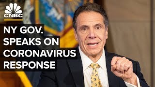 New York Gov. Cuomo holds a briefing on the coronavirus outbreak - 4\/30\/2020