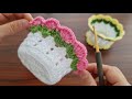 SUPER BEAUTIFUL MUY BONİTO Super Easy Very Useful Crochet Decorative Basket Making