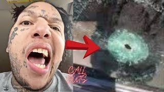 KING YELLA CAR SHOT UP IN LOS ANGELES !