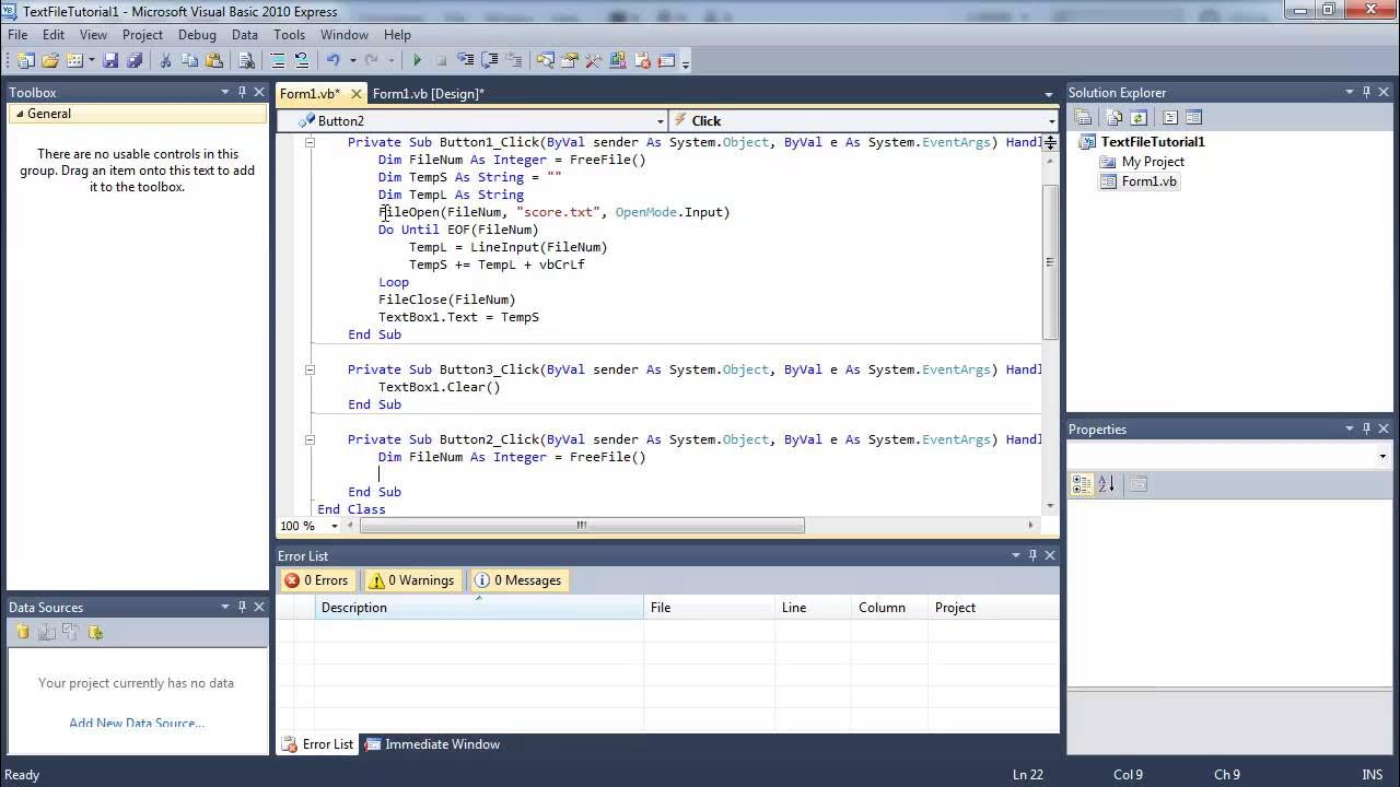 Text explorer