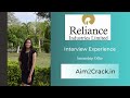 Reliance Intern interview experience | 2023 | Two month Internship | Placement #39 |Aim2crack