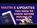 Australia visa updates 2024  what you need to know before moving