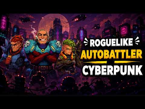 TACTICAL CYBERPUNK ROGUELIKE AUTOBATTLER | Deadlock Station