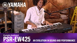 Yamaha PSR-EW425 Keyboard video