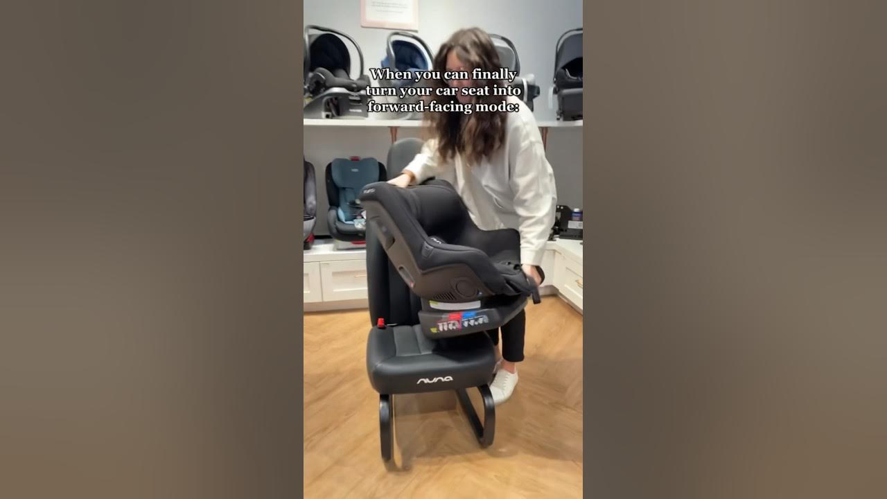 Turning The Car Seat Forward Facing Nuna RAVA nuna shortvideo 