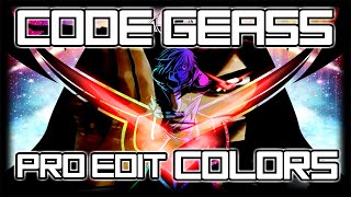 [English] "Colors" Code Geass OP [Pro Edit]