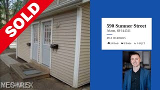 Property Sold: 590 Sumner St. Akron, OH - Dustin Purtan Real Estate