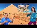 RETO de MINI GOLF en Egipto. EDU vs ABY | GOLF WITH YOUR FRIENDS