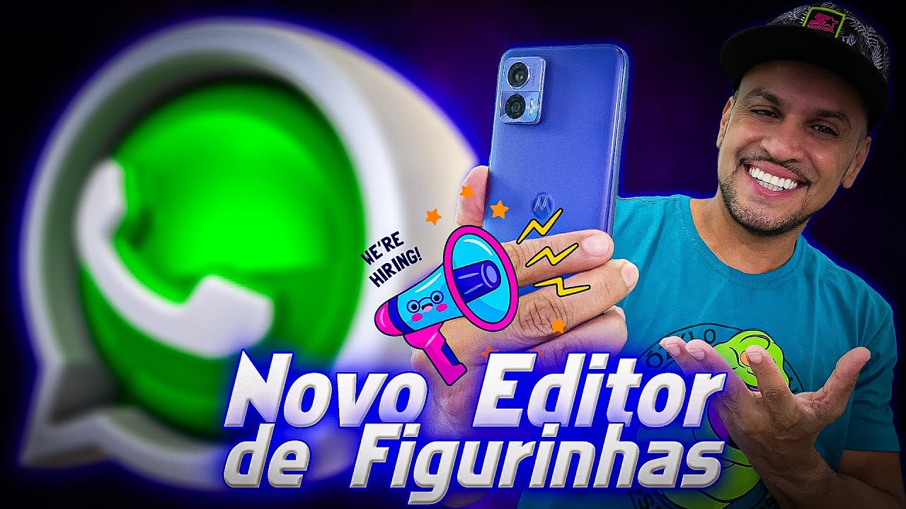Novo Recurso do WhatsApp Novo Editor de Figurinhas vem ai em 2024 - YouTube