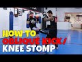 How to Do the Jon jones Oblique Kick - Knee Stomp Kick - Is it legit?