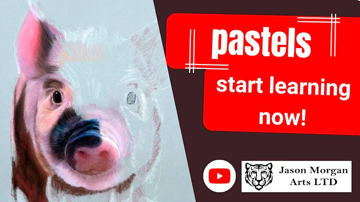 Beginner Pastel Lesson - How to use Pastel pencils...