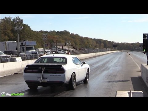 1000 HP Hellcat Destroys an Axle + More Hellcat Quarter Mile Throwdowns!!