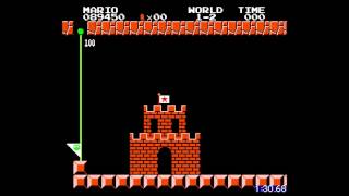 Super Mario Bros. Frustration TAS. 2:33.28