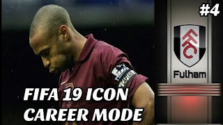 Arsenal Left out Thierry Henry! - Fifa 19 Icon Career Mode Ep 4