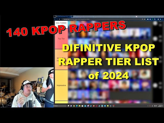 [2024] KPOP RAPPER TIER LIST -- *accurate* class=